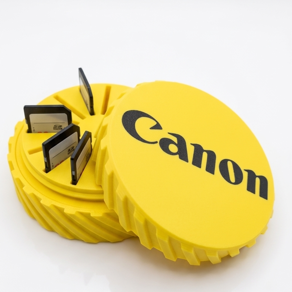 15 Slot SD Card Holder Case – Compact SD Card Organizer