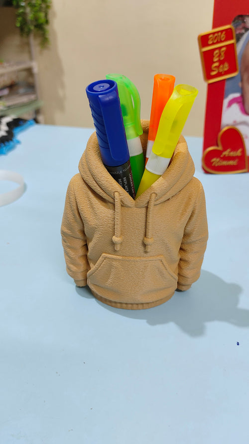 Hoodie Pen Holder – Unique 3D Printed Desk Organizer