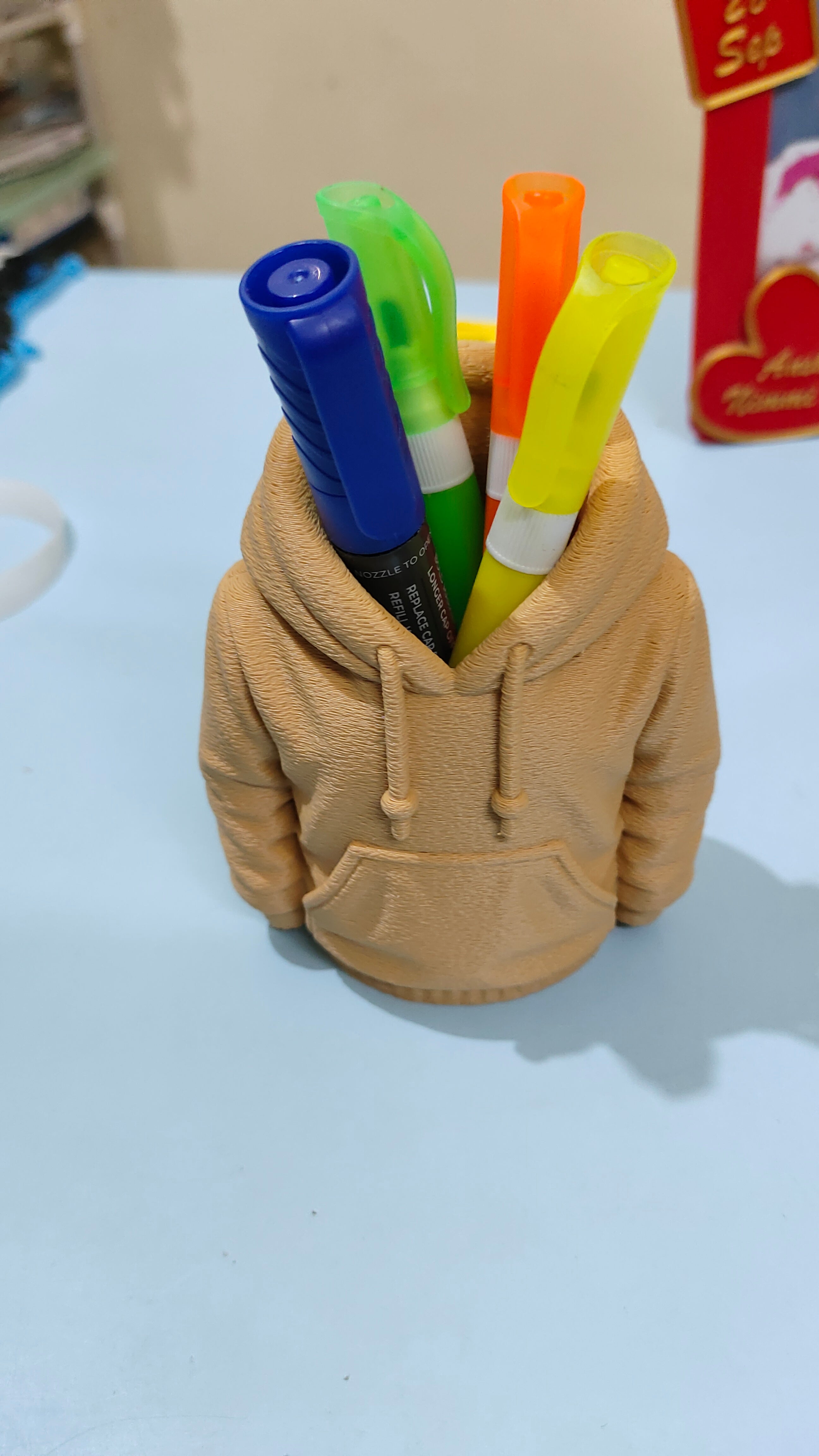 Hoodie Pen Holder – Unique 3D Printed Desk Organizer